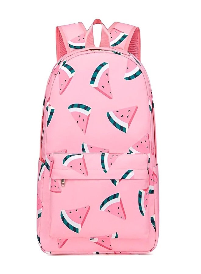 QBLYN 16-Inch Kids Backpack for Boys & Girls,Preschool Backpack for Kids Girls Small Backpack Purse Kindergarten School Book bags for Toddler Travel,Perfect for School Backpack (Watermelon) - Image 1